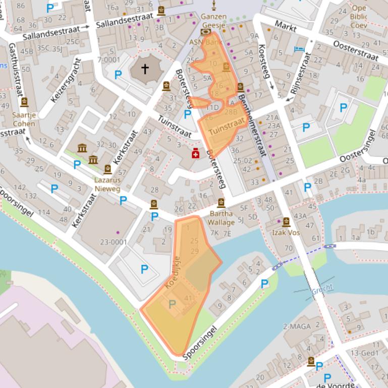 Kaart van postcodegebied 7741JK.