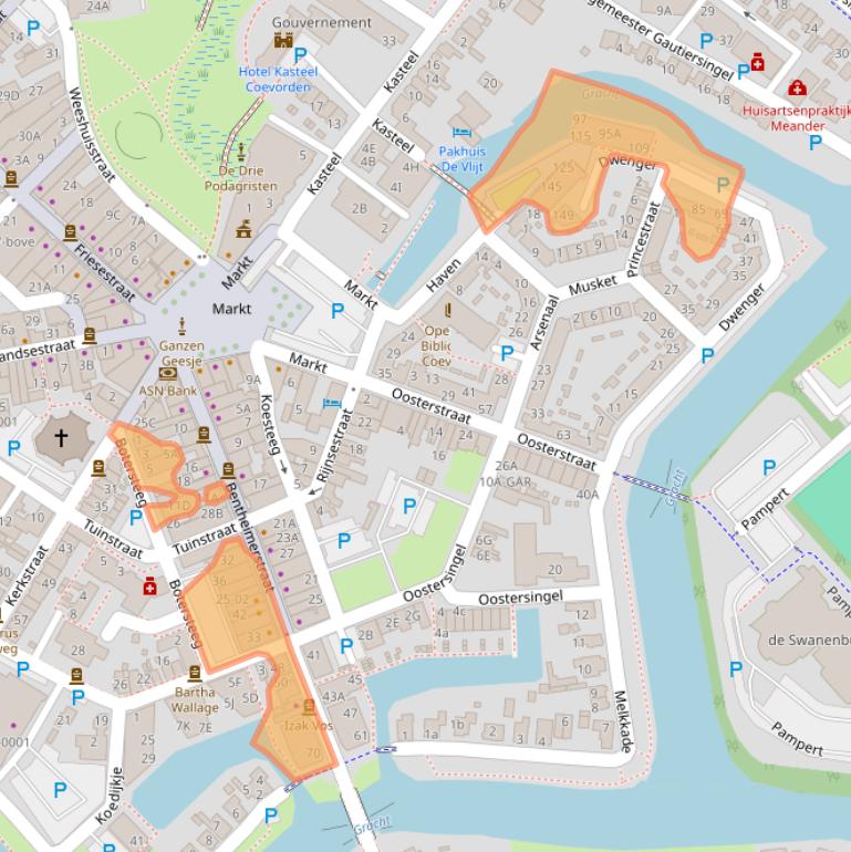 Kaart van postcodegebied 7741JL.