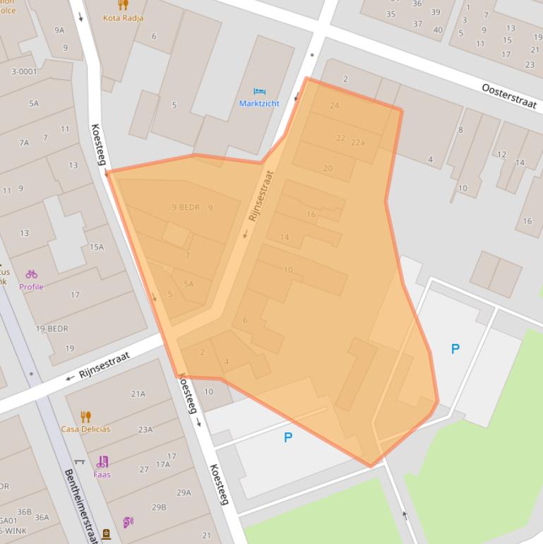 Kaart van postcodegebied 7741JN.