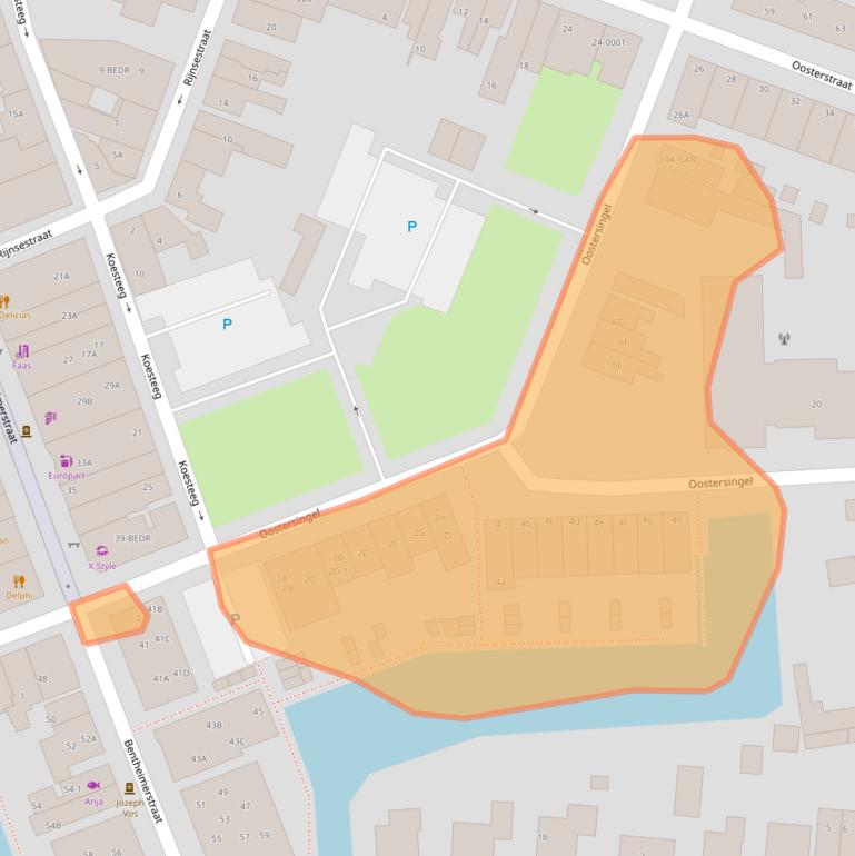 Kaart van postcodegebied 7741JP.