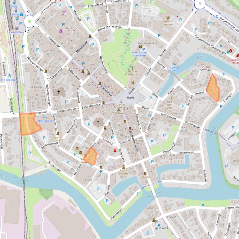 Kaart van postcodegebied 7741JX.