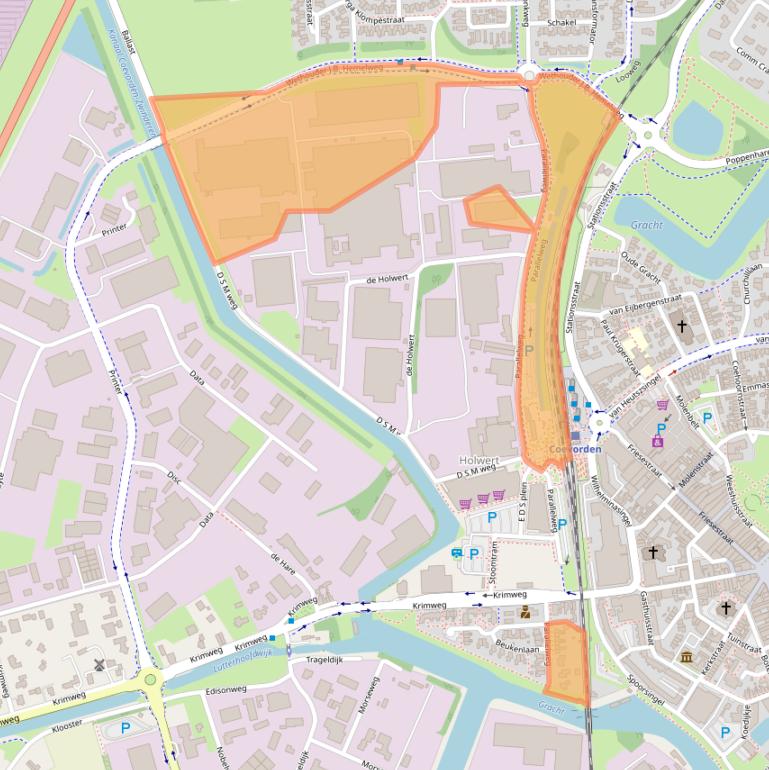 Kaart van postcodegebied 7741KB.