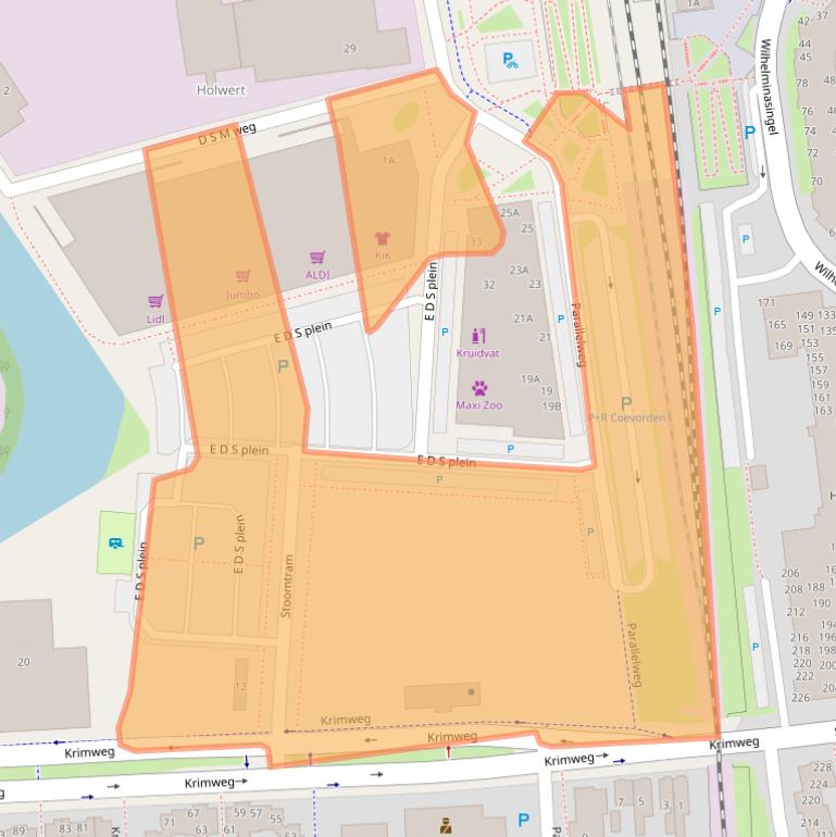 Kaart van postcodegebied 7741KH.