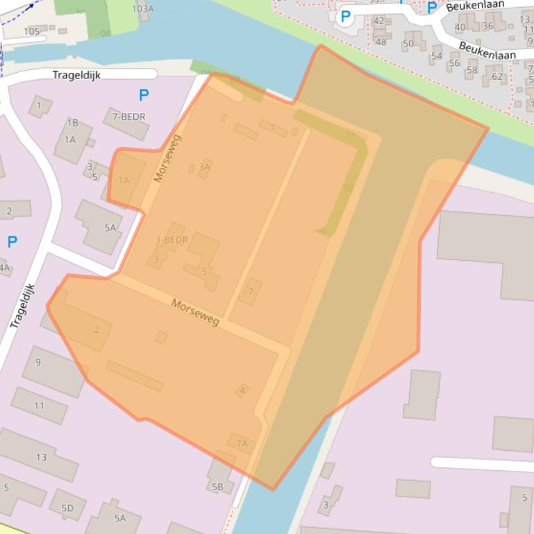 Kaart van postcodegebied 7741KZ.