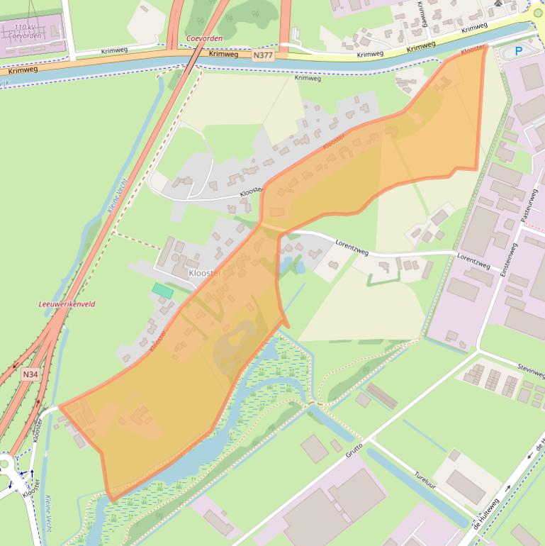 Kaart van postcodegebied 7741NB.