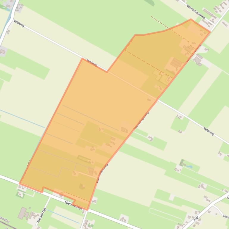 Kaart van postcodegebied 7741NK.