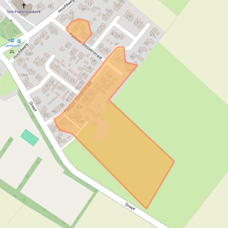 Kaart van postcodegebied 7741PE.