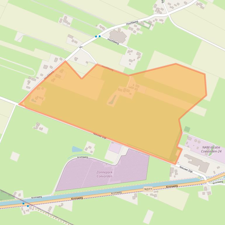 Kaart van postcodegebied 7741PN.