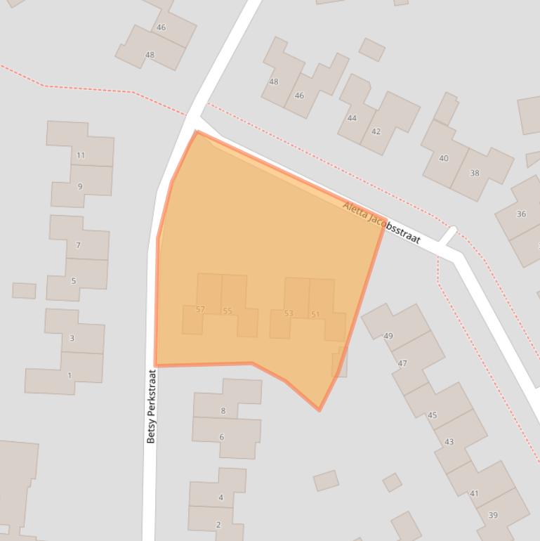 Kaart van postcodegebied 7741RT.