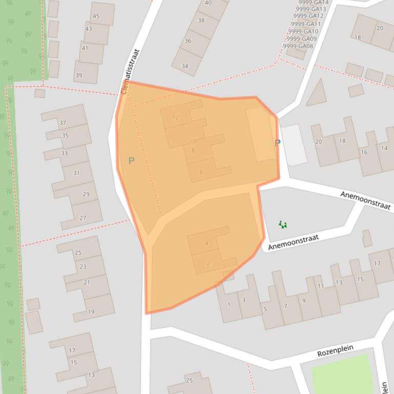 Kaart van postcodegebied 7741SJ.