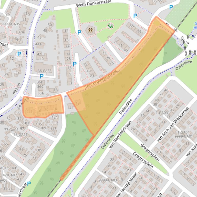 Kaart van postcodegebied 7741TK.