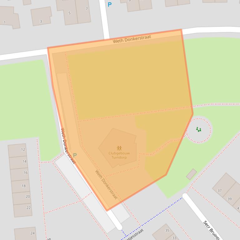 Kaart van postcodegebied 7741TP.