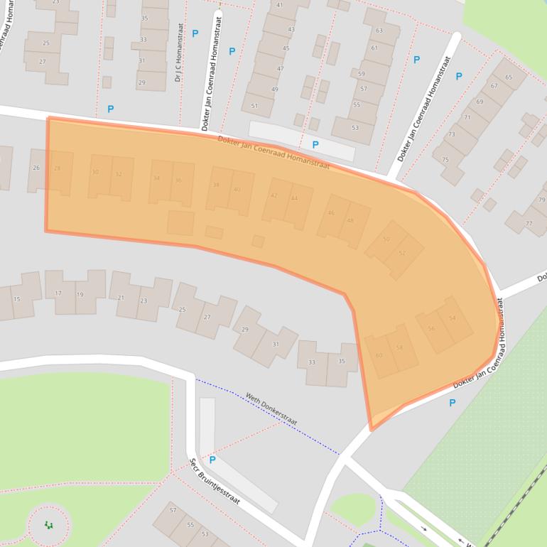 Kaart van postcodegebied 7741TV.