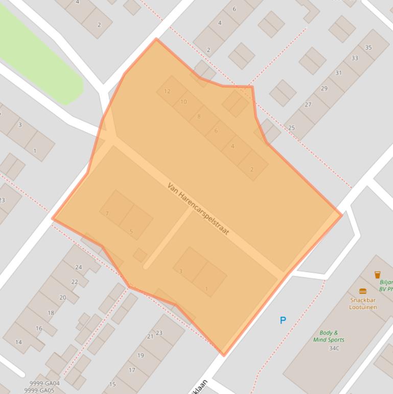 Kaart van postcodegebied 7741VL.