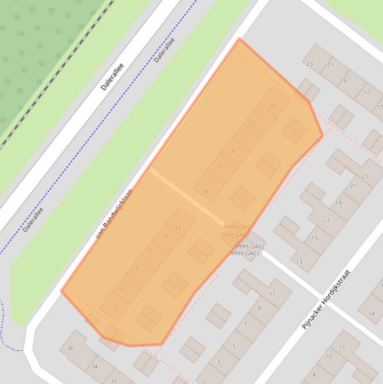 Kaart van postcodegebied 7741VR.