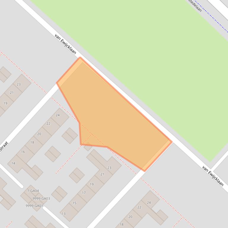 Kaart van postcodegebied 7741VZ.