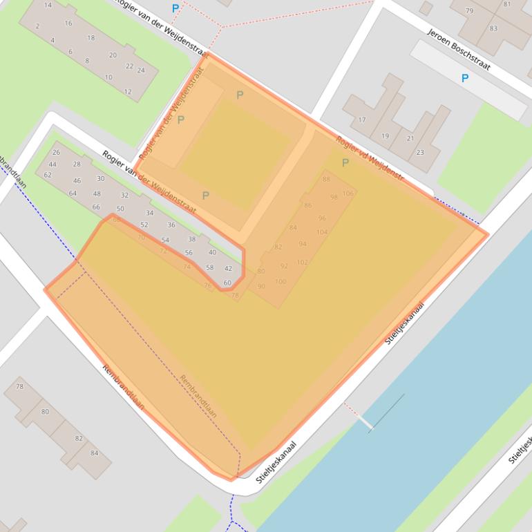 Kaart van postcodegebied 7741XA.