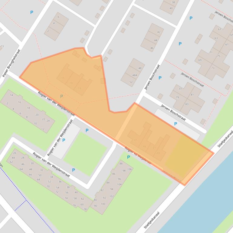 Kaart van postcodegebied 7741XD.