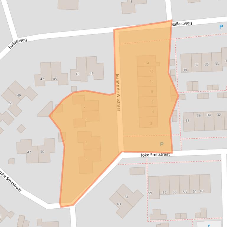 Kaart van postcodegebied 7741ZE.