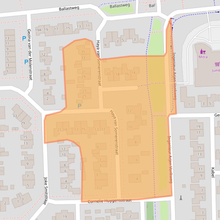 Kaart van postcodegebied 7741ZH.