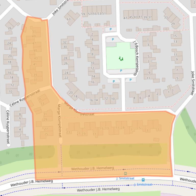 Kaart van postcodegebied 7741ZR.