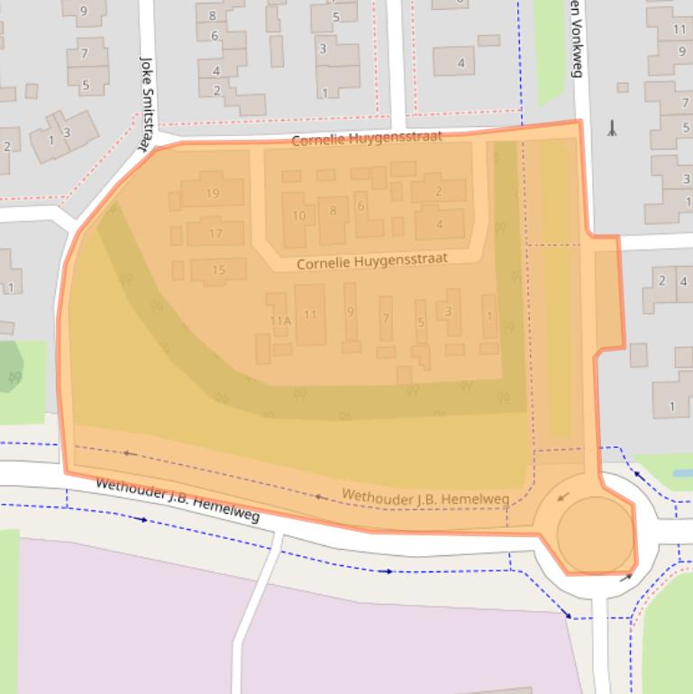 Kaart van postcodegebied 7741ZZ.