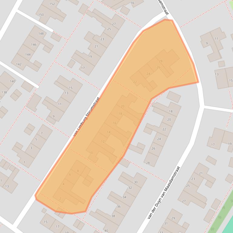Kaart van postcodegebied 7742AG.