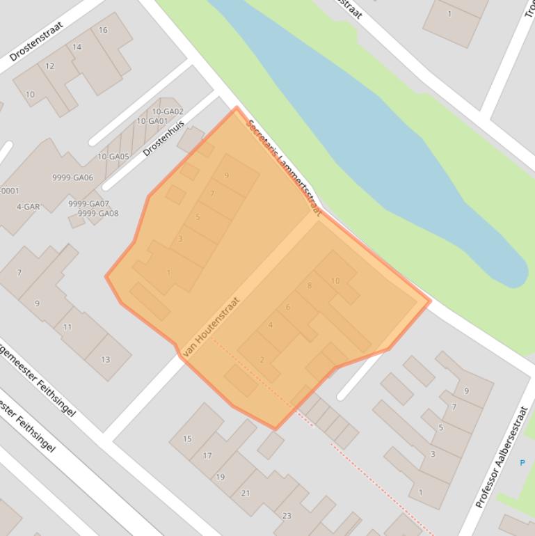 Kaart van postcodegebied 7742BA.