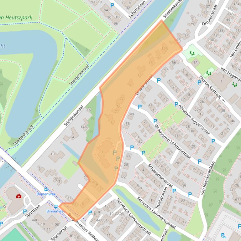 Kaart van postcodegebied 7742BB.