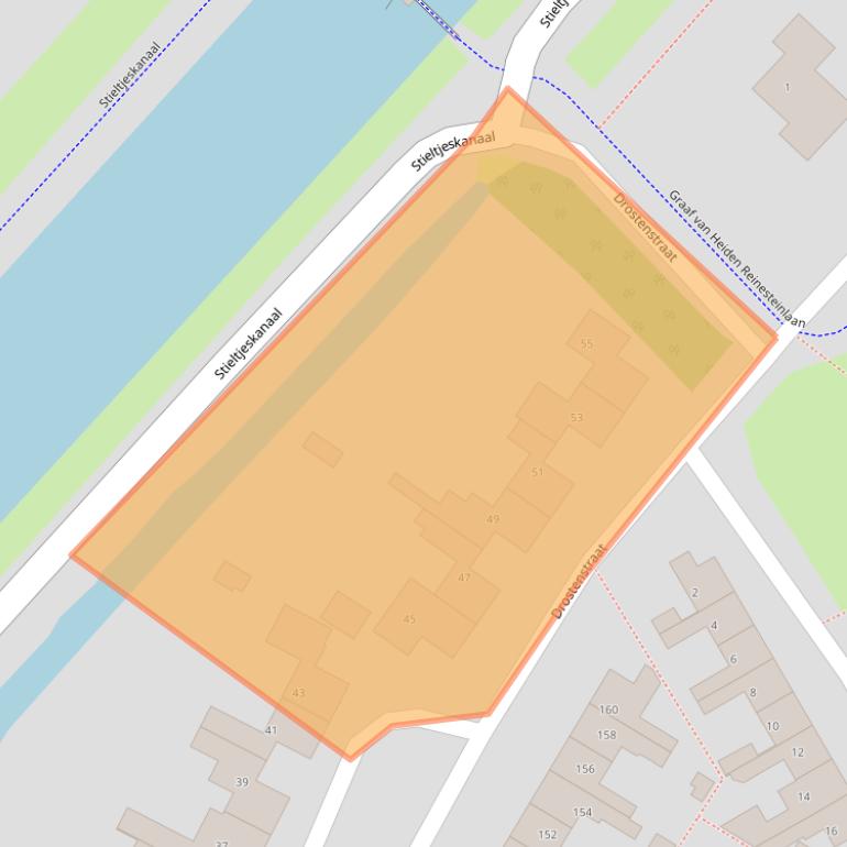 Kaart van postcodegebied 7742BD.