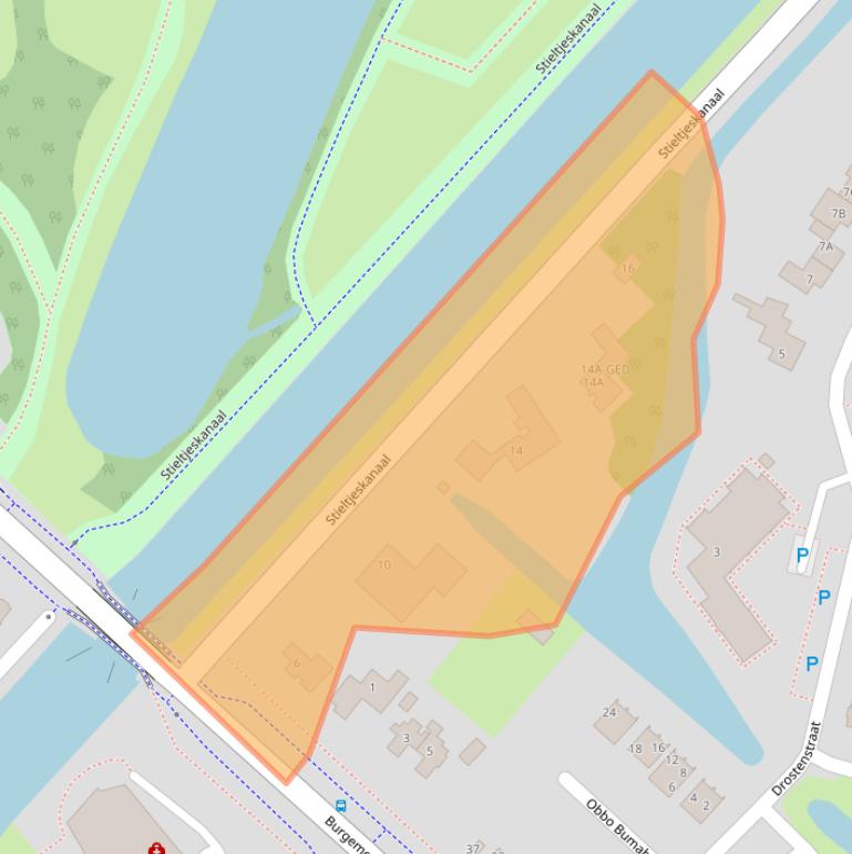 Kaart van postcodegebied 7742BL.