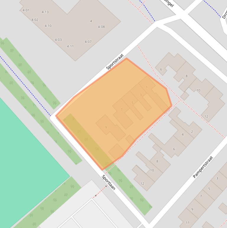 Kaart van postcodegebied 7742BS.