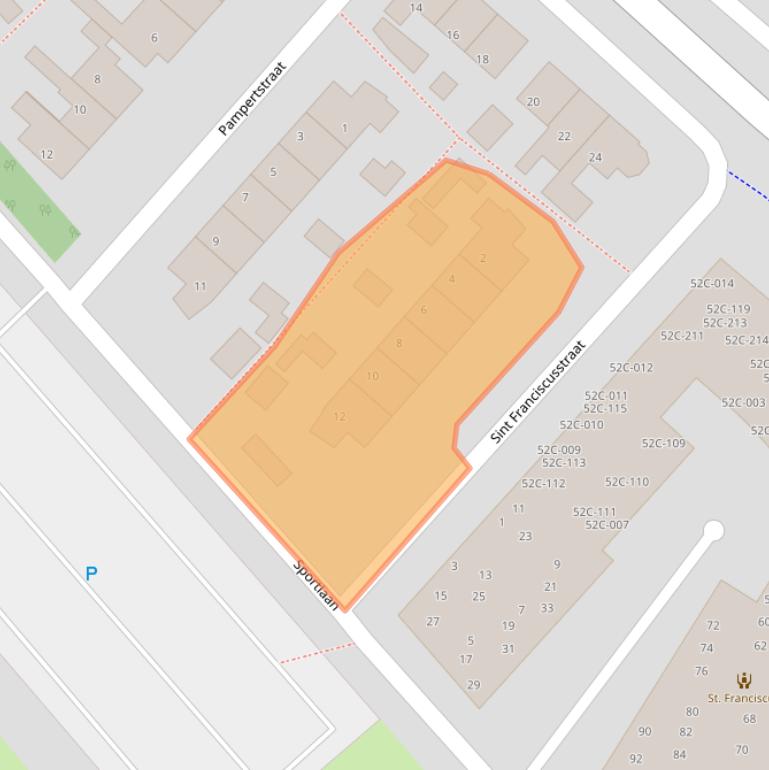 Kaart van postcodegebied 7742BW.