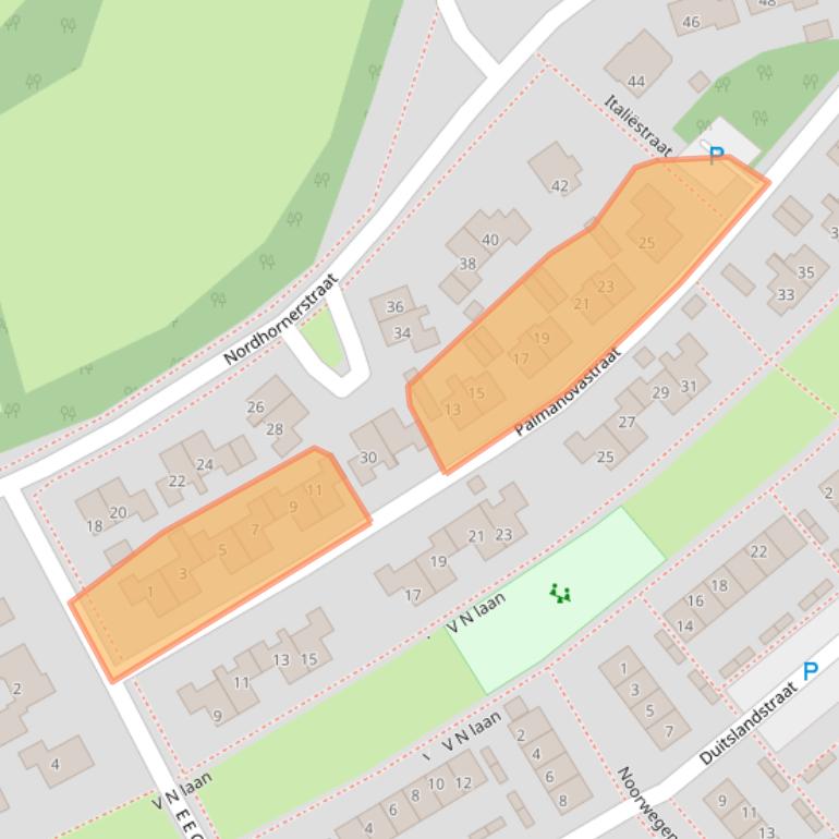 Kaart van postcodegebied 7742CC.