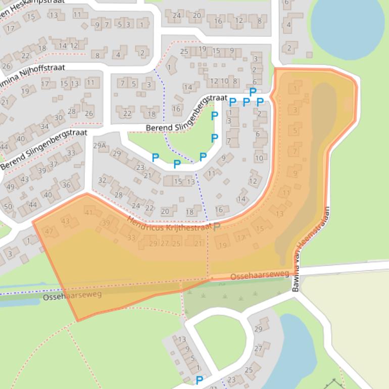 Kaart van postcodegebied 7742KA.