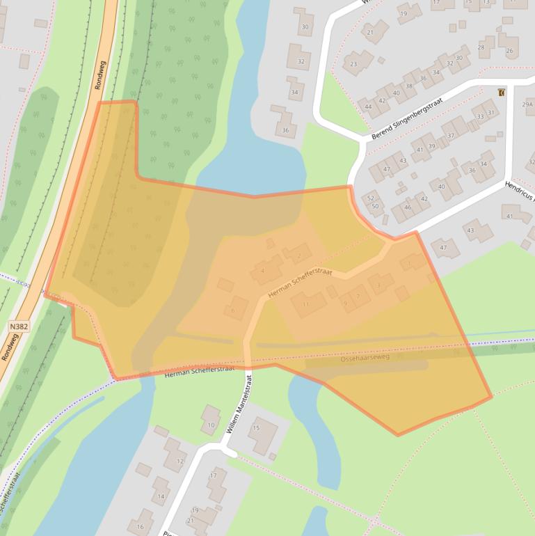 Kaart van postcodegebied 7742KC.