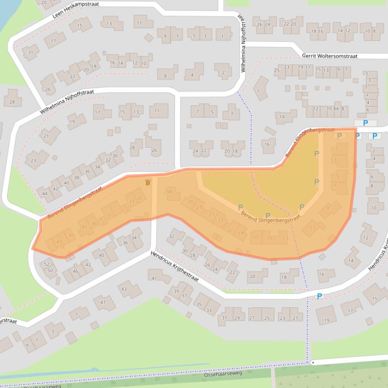 Kaart van postcodegebied 7742KD.