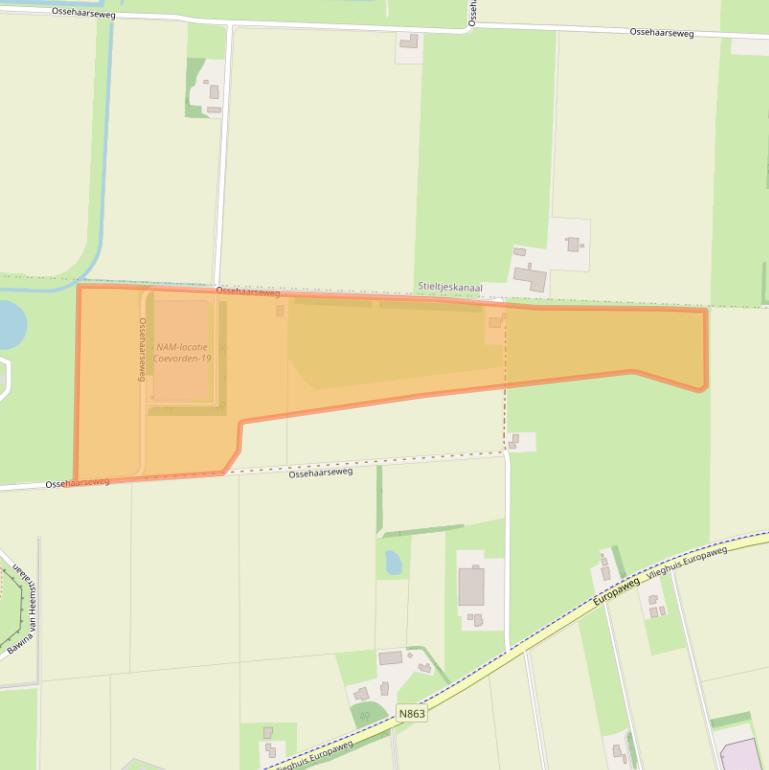 Kaart van postcodegebied 7742PS.