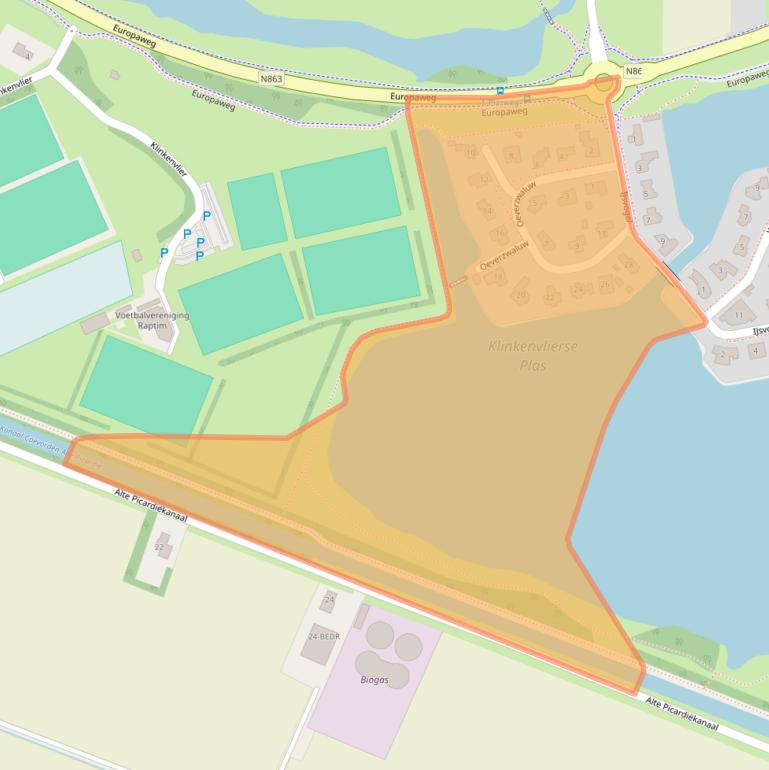 Kaart van postcodegebied 7742PW.