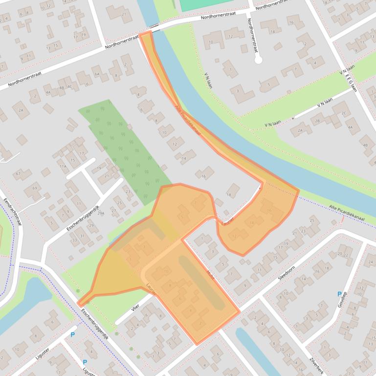 Kaart van postcodegebied 7742RC.