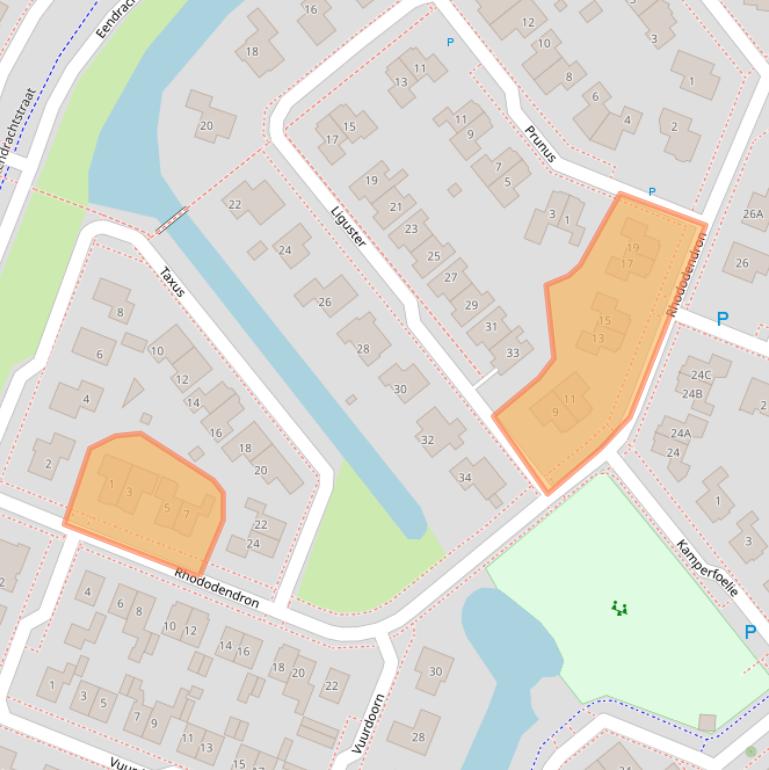 Kaart van postcodegebied 7742SN.