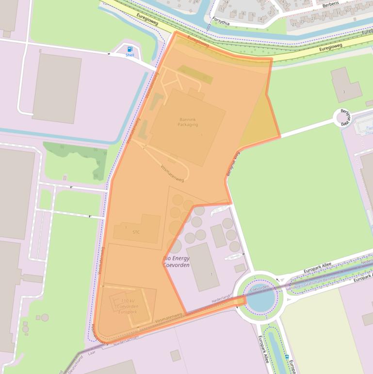 Kaart van postcodegebied 7742SX.