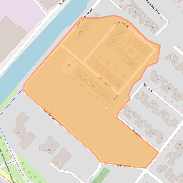 Kaart van postcodegebied 7742TH.