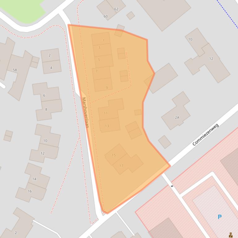 Kaart van postcodegebied 7742TW.