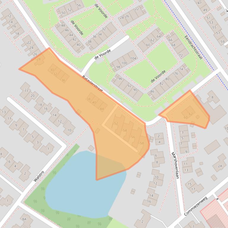 Kaart van postcodegebied 7742TX.