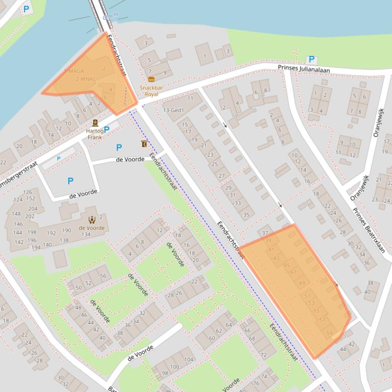 Kaart van postcodegebied 7742VH.