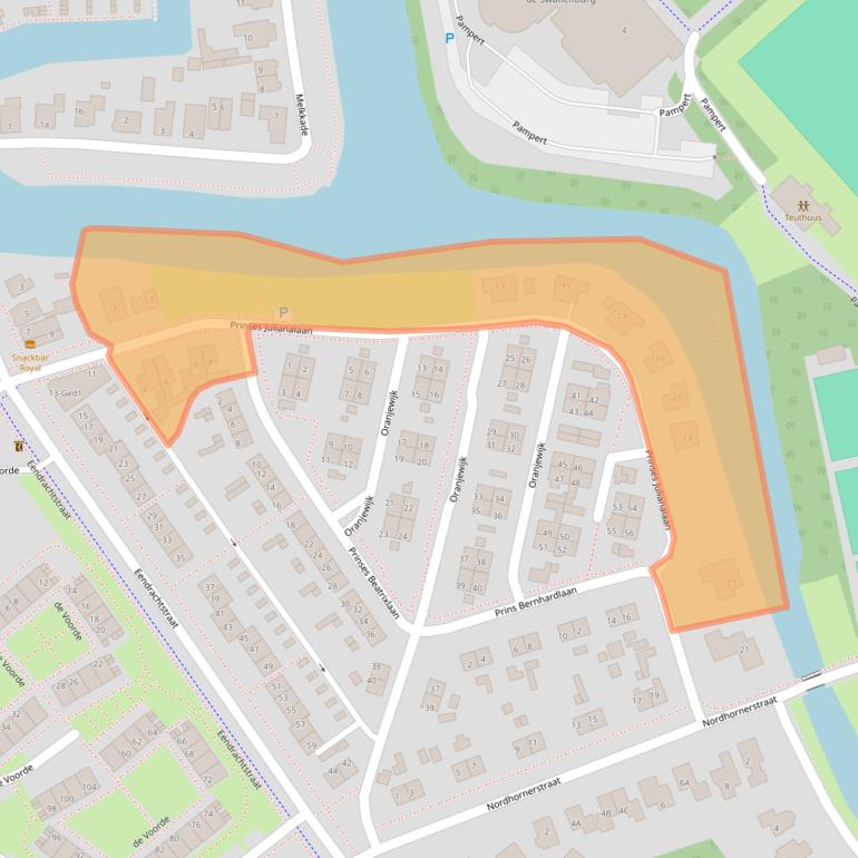 Kaart van postcodegebied 7742VS.
