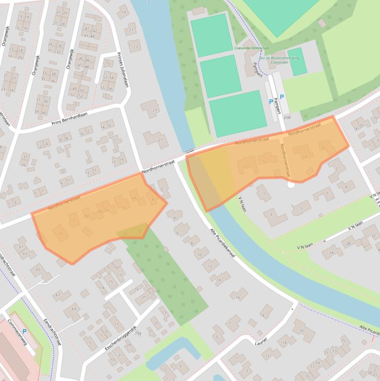 Kaart van postcodegebied 7742VX.