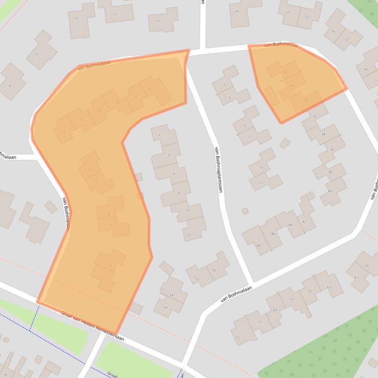 Kaart van postcodegebied 7742WB.