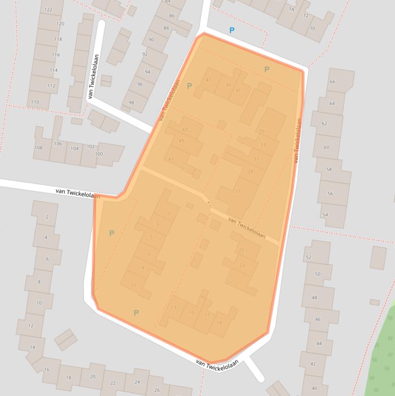 Kaart van postcodegebied 7742WS.